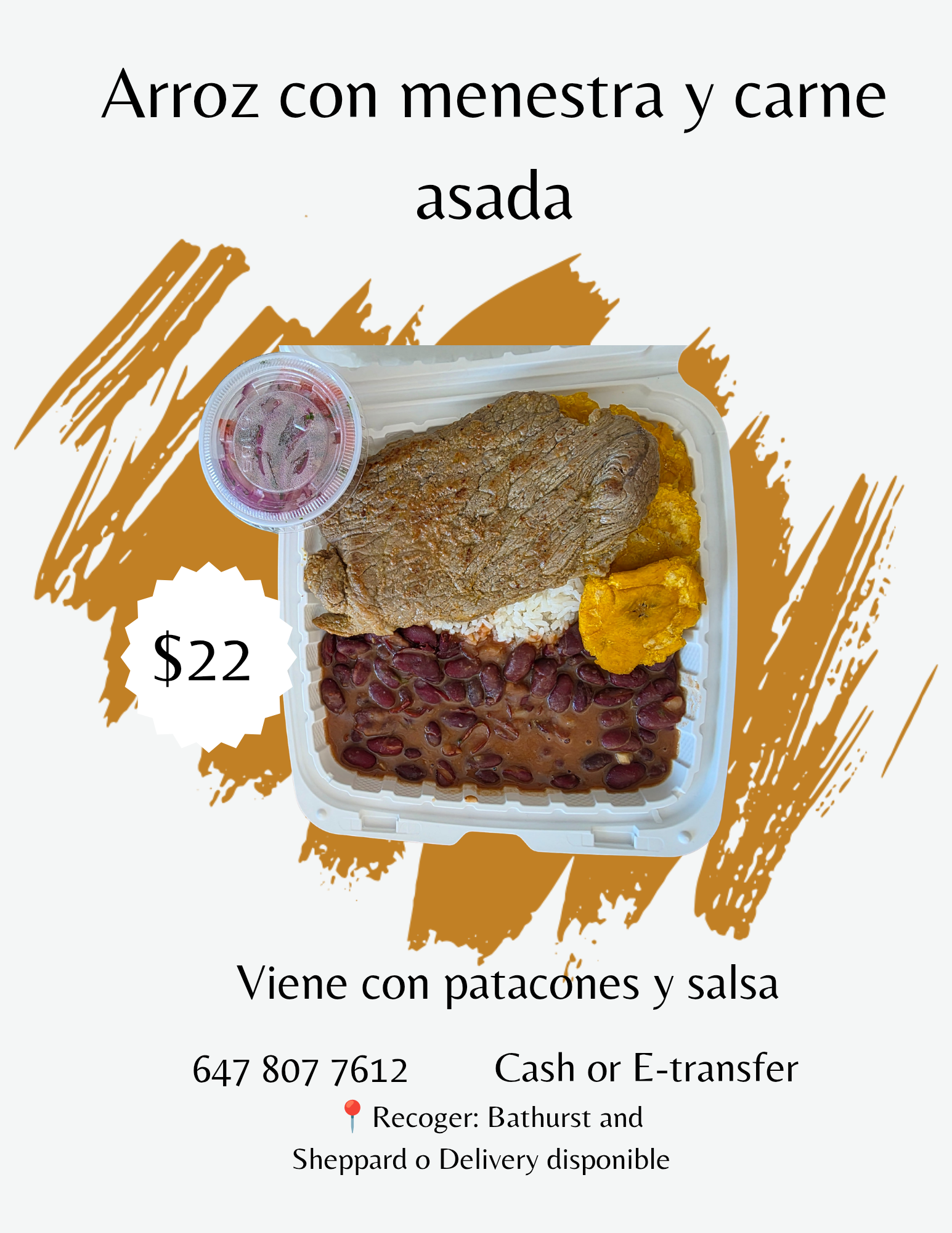 Se vende comida Ecuatoriana, Mexicana y Cubana