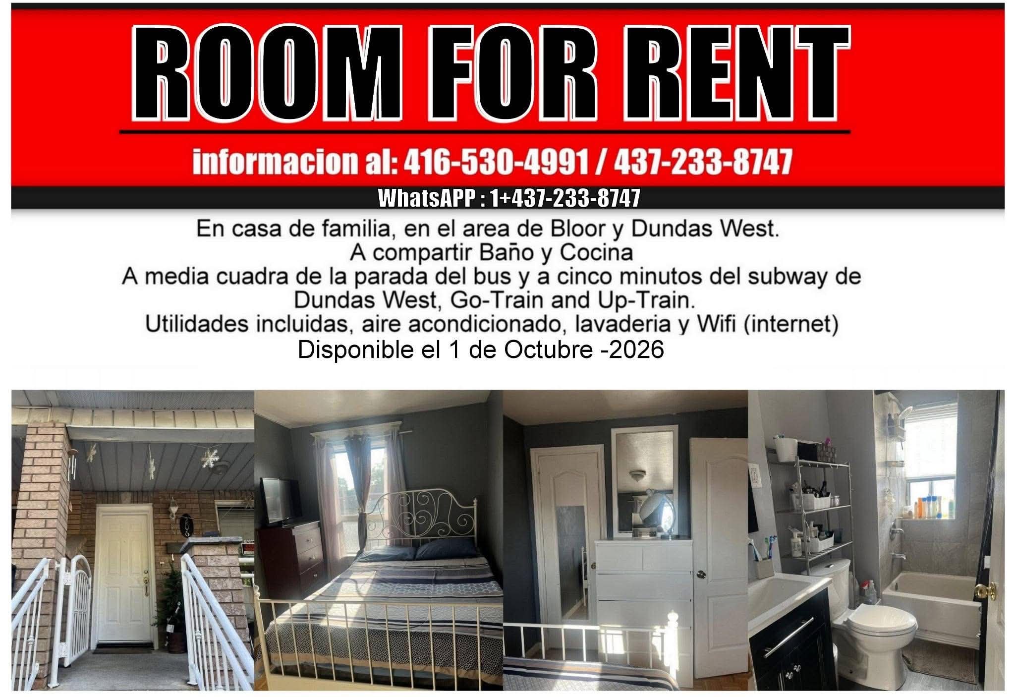 Cuarto para Rentar