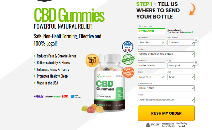 Natures Ease CBD Gummies – Updated Review & User Feedback