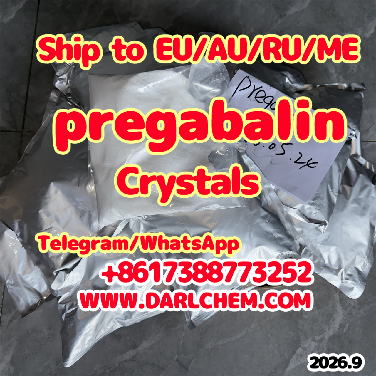 Pregabalin powder CAS 148553-50-8