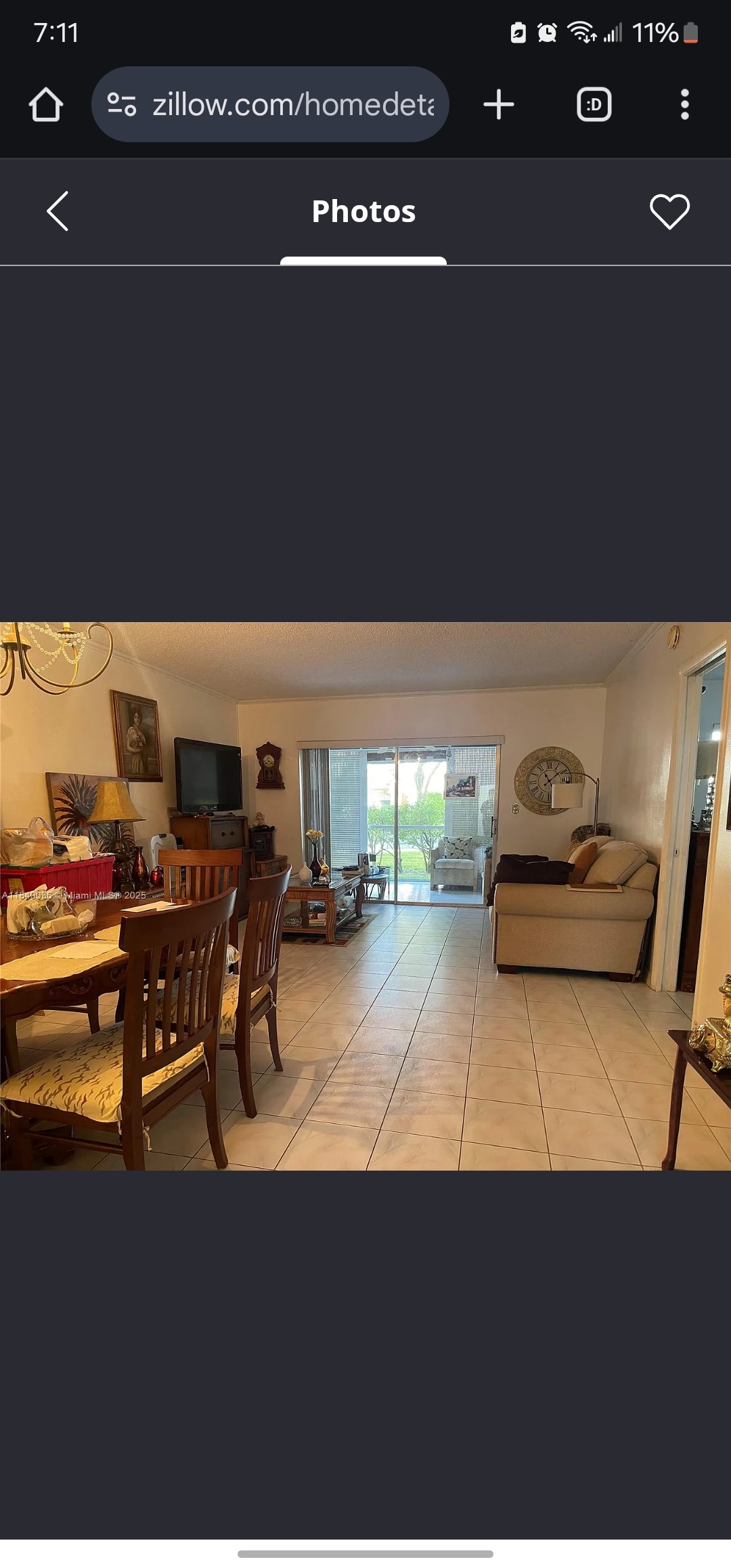 Retirement apartament in Florida