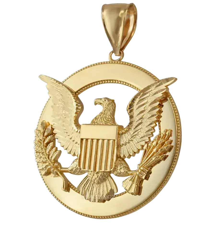American Eagle Pendant – Symbol of Strength & Freedom