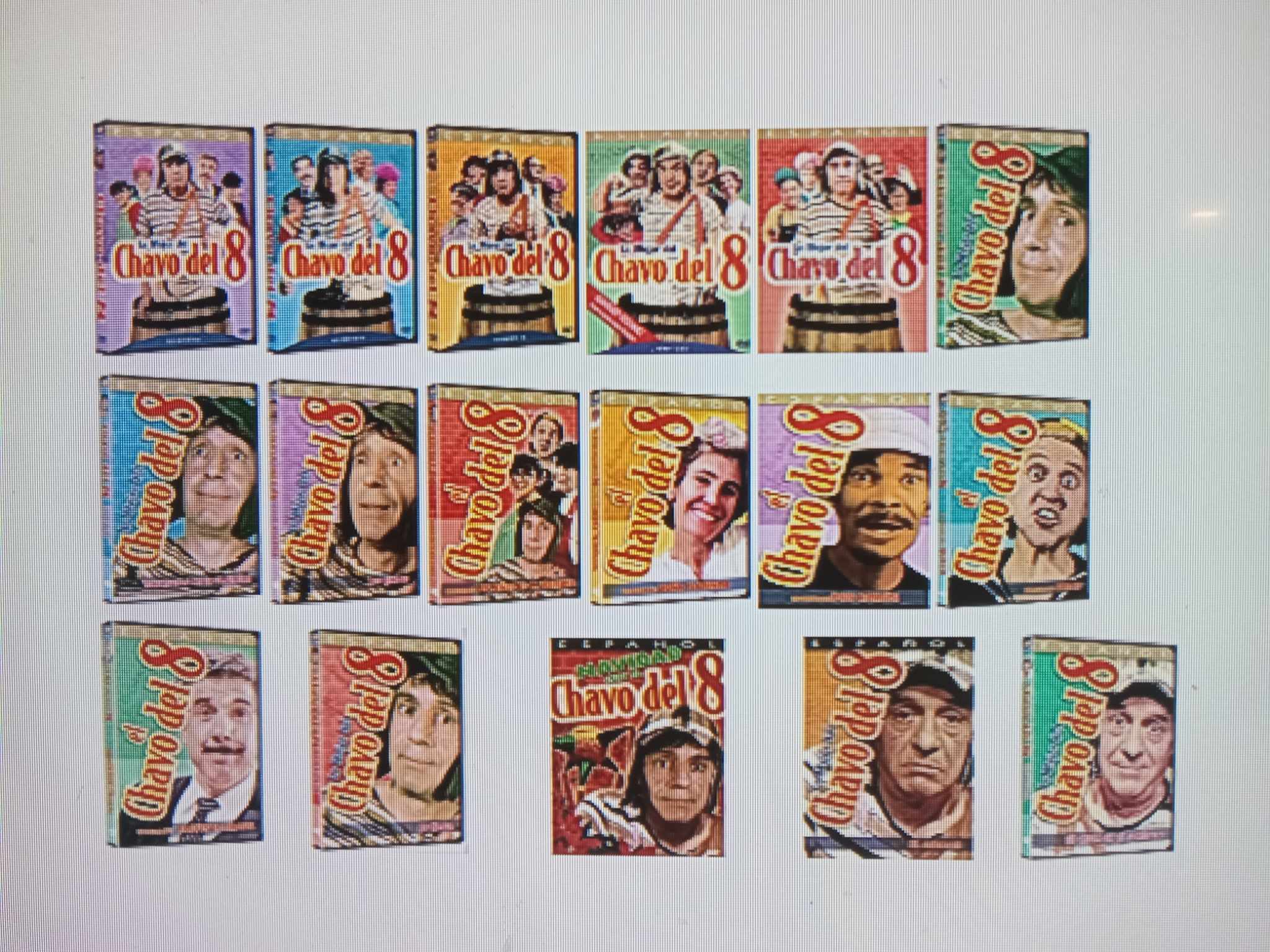 Lo Mejor del Chavo del 8, El Chapulín Colorado y Chespirito Colección completa original.