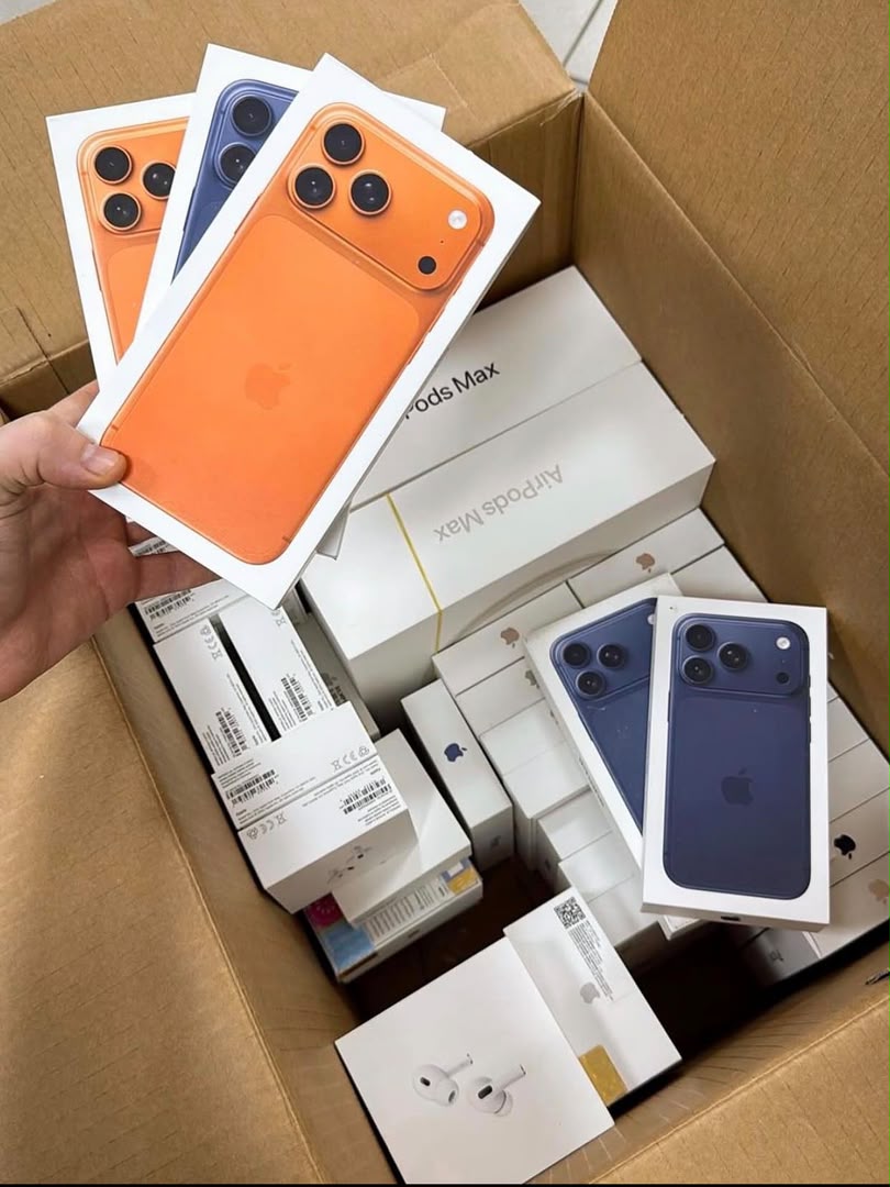 Apple iPhone 17 Pro Max 2 To d'origine, débloqué, avec tous les accessoires