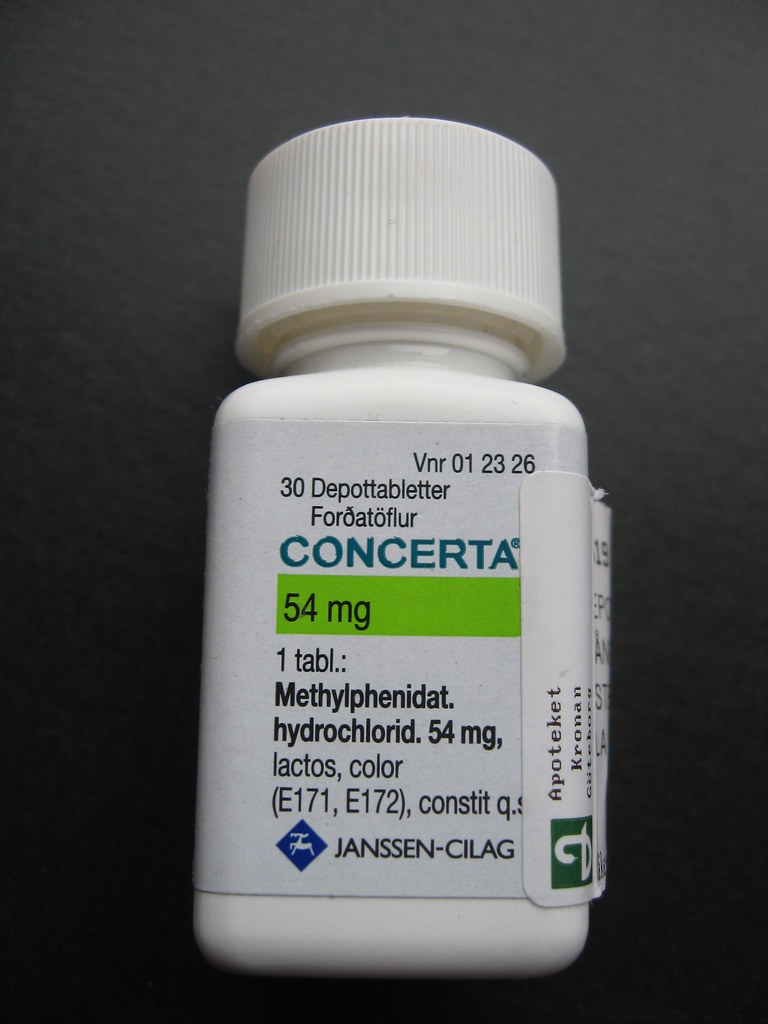 Comprar Concerta  18mg, 27mg, 36mg 54mg sin receta en farmacia en línea
