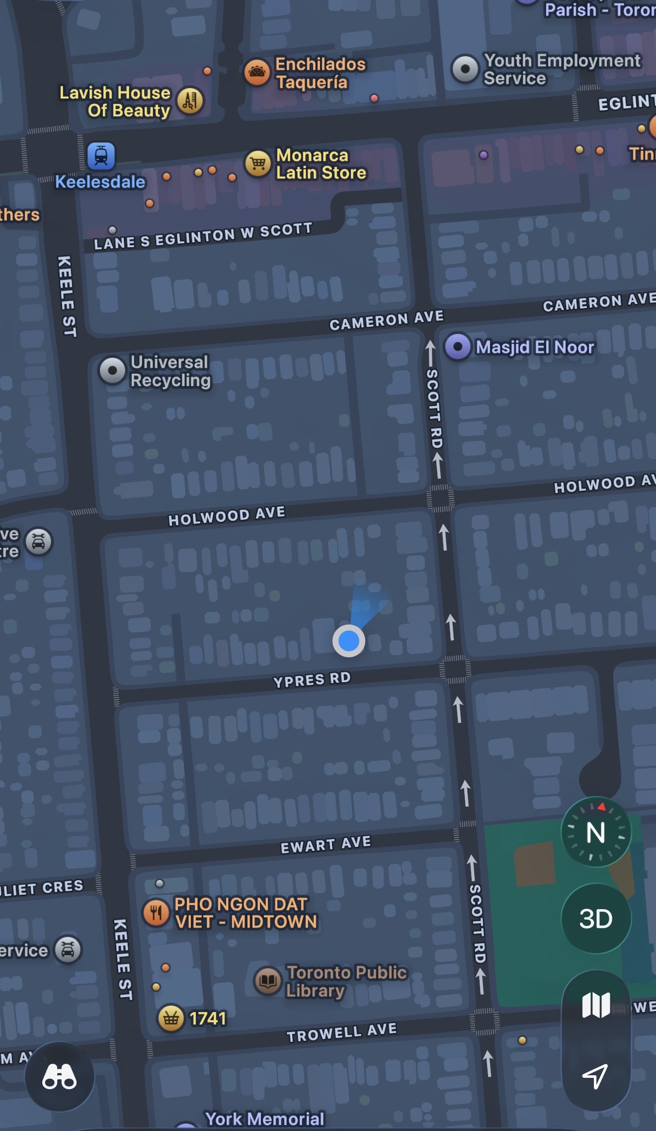 Garage y parqueo en renta