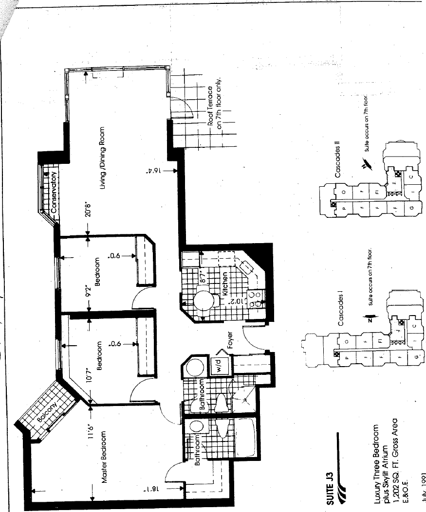 3 Habitaciones Disponible  en Etobicoke