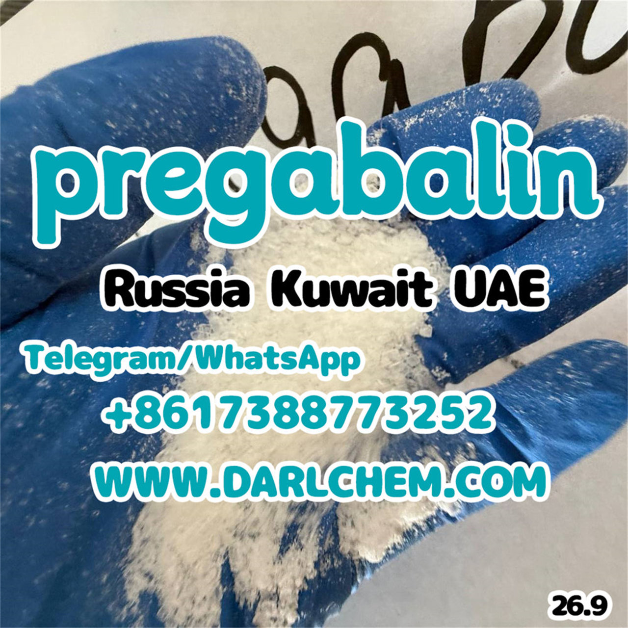 Europe Supplier of pregabalin crystals powder 148553-50-8