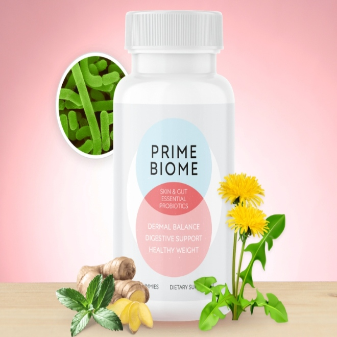 PrimeBiome Formula Support Gut Balance and Clear Skin