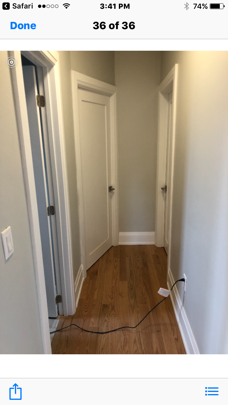 Departamento Renovado tres  dormitorios y dos baños.