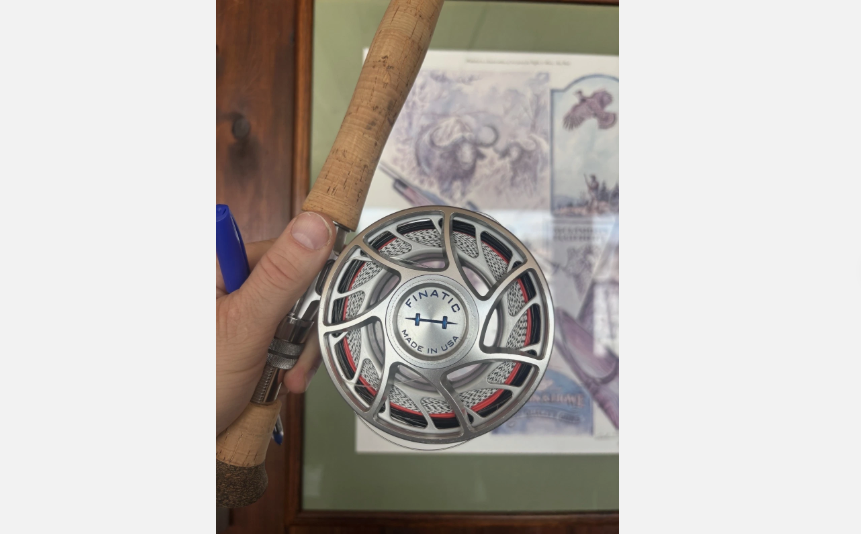 TFO Legacy Flyrod 13'6" 8 weight with a Finatic 9 plus Reel for Fishing