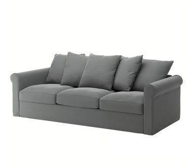 Grey HÄRLANDA IKEA sofa couch