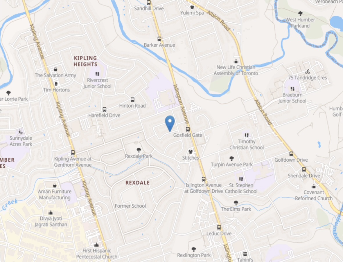 Apartamento 3+ Habitaciones en Etobicoke