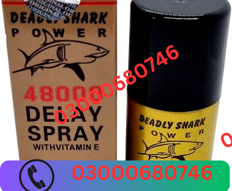 Deadly Shark Power 48000 Delay Spray for Men Price in Rawalpindi 03000680746