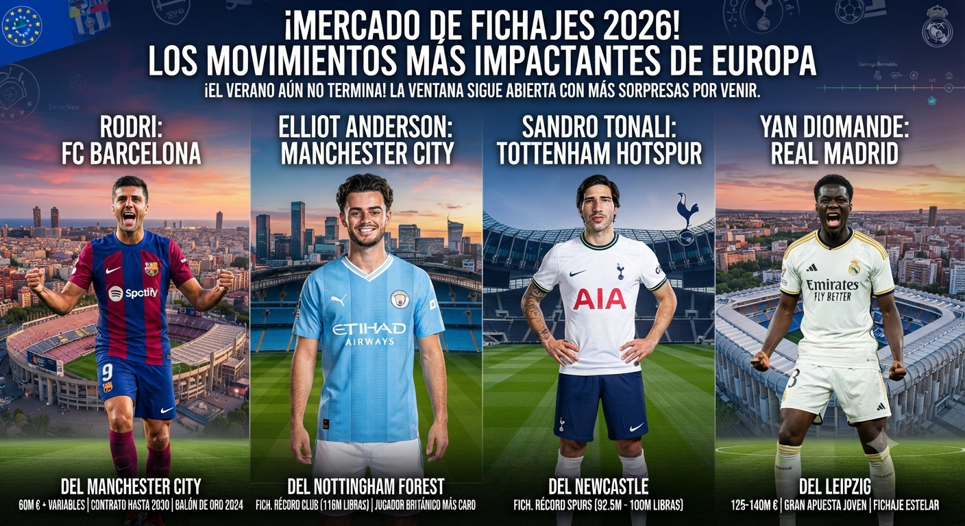 MERCADO DE FICHAJES 2026